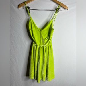 UO Strappy Mini Dress Romper Venessa Cupo Silence & Noise size small